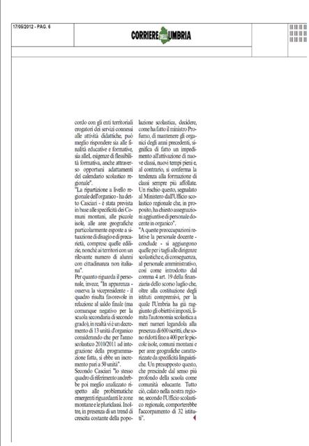 corriere dell'Umbria corriere dell'Umbria